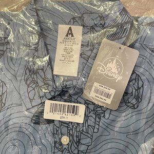 NWT Pandora – The World of Avatar Shirt for Adults Button Down - Animal Kingdom